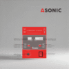ASONIC IND-1000 pulitore industriale a ultrasuoni con grande capacità del serbatoio per la pulizia profonda di macchinari e componenti.