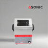 ASONIC IND-30 pulitore industriale a ultrasuoni progettato per l'uso professionale in laboratori e officine.