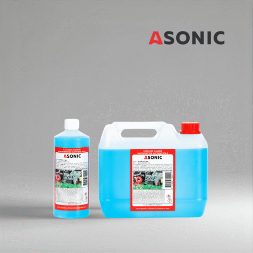 ASONIC AS-PCB detergente a ultrasuoni, soluzione di pulizia sicura per circuiti stampati e componenti elettronici.