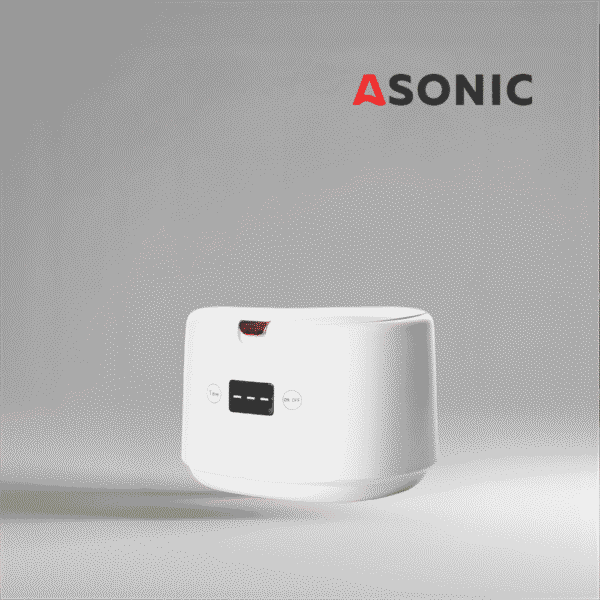 ASONIC HOME-dent bagno a ultrasuoni progettato per la cura quotidiana dei denti, gioielli e accessori per la casa.