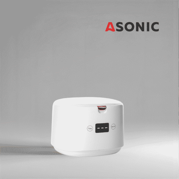 ASONIC HOME-dent pulitore a ultrasuoni, dispositivo portatile per la pulizia di strumenti dentali e oggetti personali.