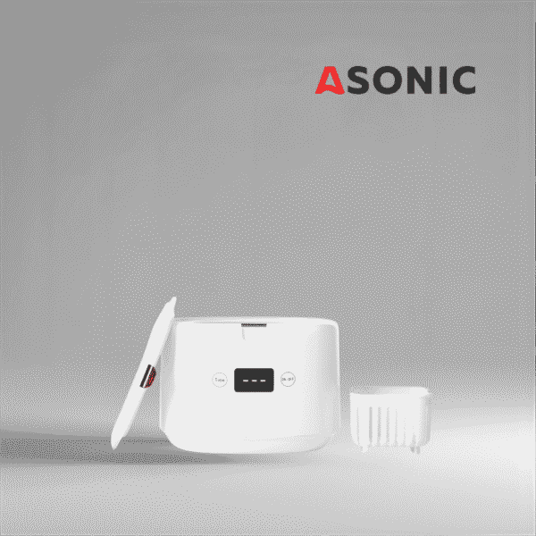 ASONIC HOME-dent pulitore a ultrasuoni, soluzione affidabile per strumenti dentali e gioielli a casa.