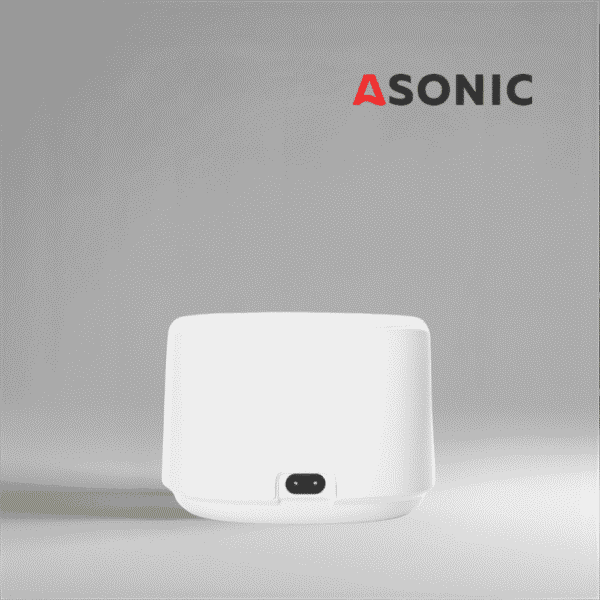 ASONIC HOME-dent bagno a ultrasuoni, design in acciaio inox per la pulizia precisa di piccoli strumenti dentali.