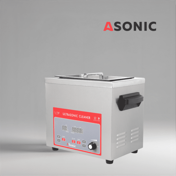 ASONIC IND-40 bagno a ultrasuoni industriale, vasca in acciaio inox resistente per laboratori, officine e cliniche.
