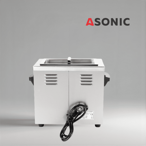 ASONIC IND-40 pulitore a ultrasuoni, unità professionale compatta per la pulizia precisa di utensili, strumenti e piccole parti.