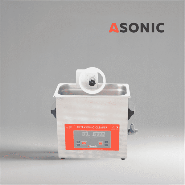 ASONIC Vinyl Cleaner-02 fluido per la pulizia dei dischi, progettato per piccole collezioni di vinili e per l'uso quotidiano a ultrasuoni.