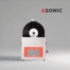 ASONIC Vinyl Cleaner-05 soluzione a ultrasuoni, progettata per la pulizia sicura ed efficace di un massimo di 5 dischi in vinile.