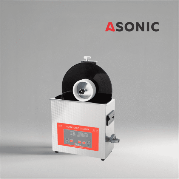 ASONIC Vinyl Cleaner-05 fluido per la pulizia dei dischi, ripristina la qualità del suono e rimuove la sporcizia da 5 LP nelle macchine a ultrasuoni.