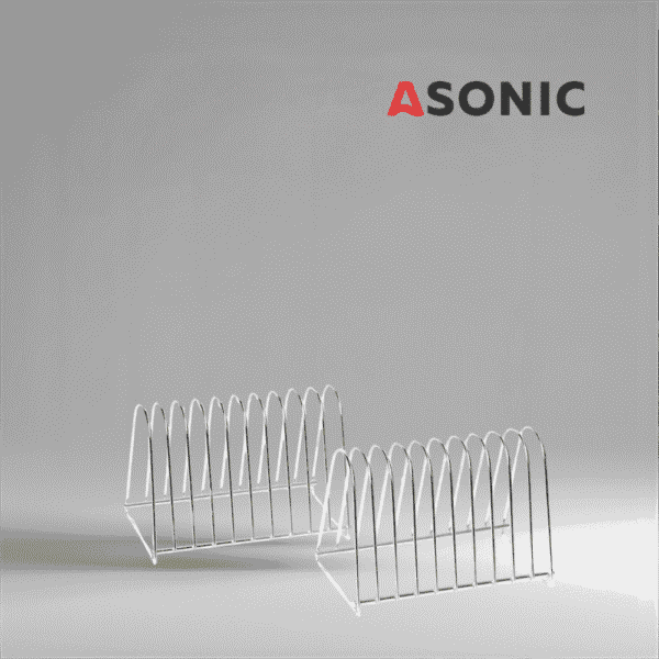ASONIC Vinyl Hold-10 supporto per dischi progettato per le macchine per la pulizia a ultrasuoni, soluzione sicura per più LP.