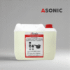 ASONIC AS-BIOX-5 soluzione biodegradabile a ultrasuoni, detergente ecologico da 5L per applicazioni professionali.