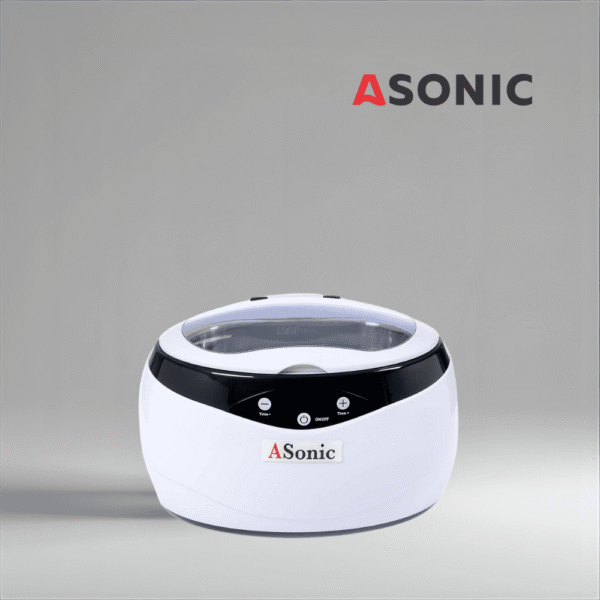 ASONIC HOME-650 pulitore a ultrasuoni, sistema portatile per le famiglie che necessitano di una pulizia affidabile degli accessori.