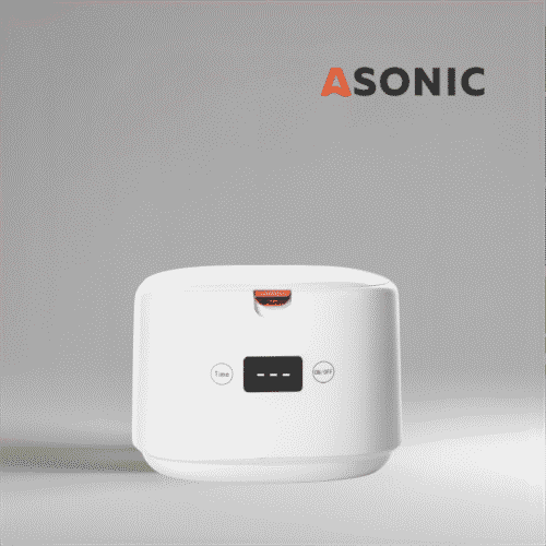ASONIC HOME-dent pulitore a ultrasuoni per strumenti dentali, gioielli e piccoli accessori, compatto ed efficiente.