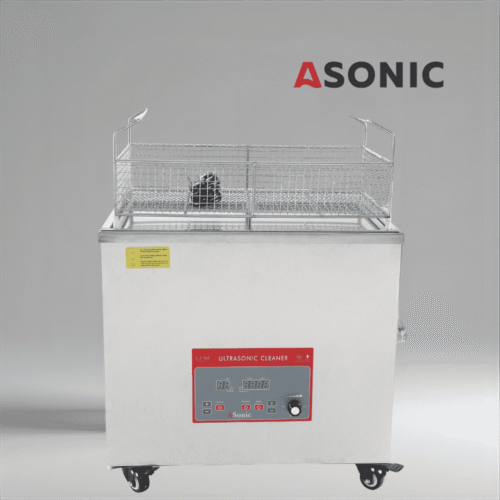 Sistema a ultrasuoni ASONIC IND-400, che offre risultati costanti per i componenti industriali e gli strumenti di laboratorio.