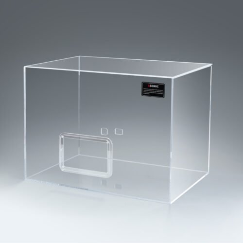 ASONIC Silent Box per pulitori a ultrasuoni da 10L venduti separatamente o con l'unità di pulizia a ultrasuoni.