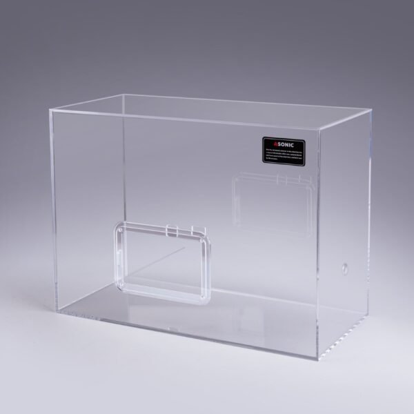 Scatola silenziosa ASONIC per pulitore a ultrasuoni 7L disponibile come acquisto separato o combinato.