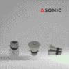 Trasduttore a ultrasuoni ASONIC 28kHz 60W, componente potente progettato per i pulitori a ultrasuoni industriali.